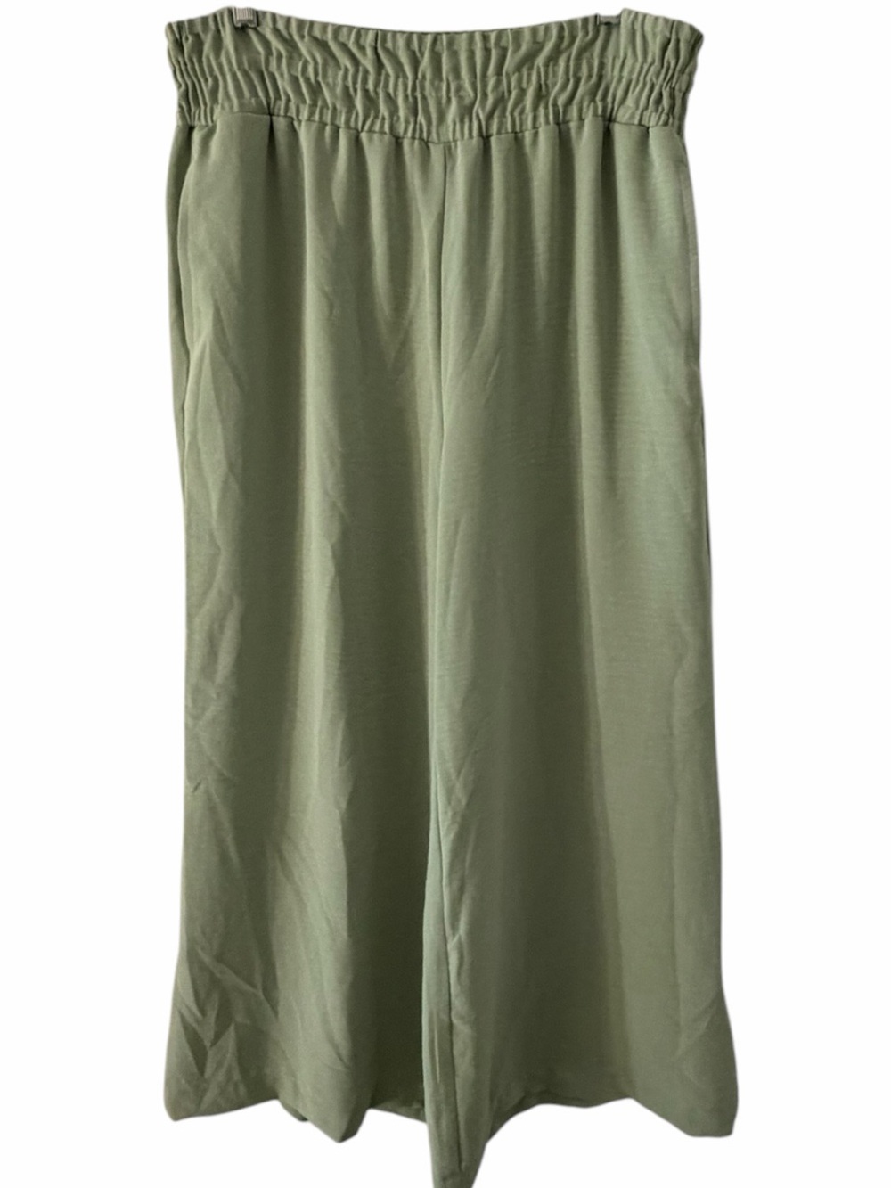 Counterparts Wide Leg Pull On Cropped Pant - Sz Medium